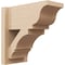 Ekena Millwork 7 1/2-in W x 14-in D x 14-in H Balboa Trad Rough Cedar Woodgrain TimberThane Outlooker, Primed Tan OUTUR075X14X14BOA04RCPR - alternate 1